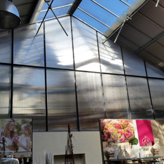 Glashaus für die Royal Horticultural Society in England